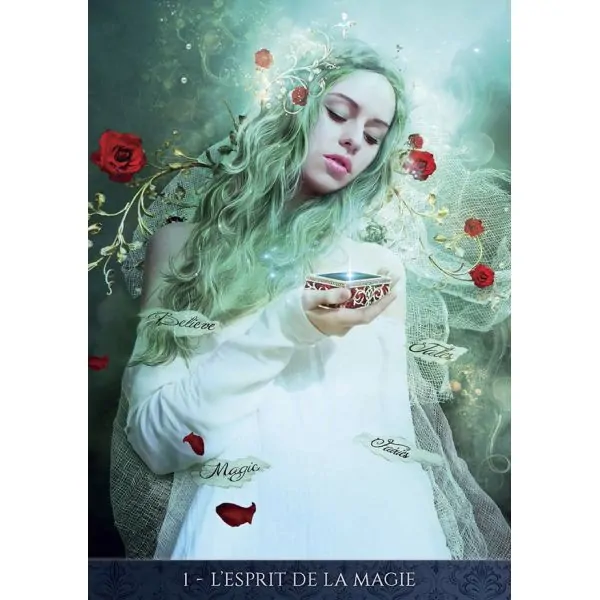 L'Oracle de la Nuit - Alexandra V. Bach - Carte L'Esprit de la Magie | Dans les Yeux de Gaia