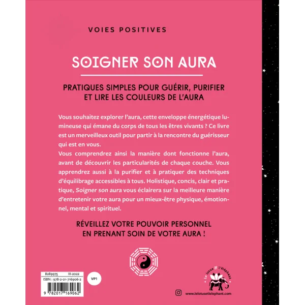Soigner son Aura - Laura Styler - 4eme de couverture | Dans les Yeux de Gaïa