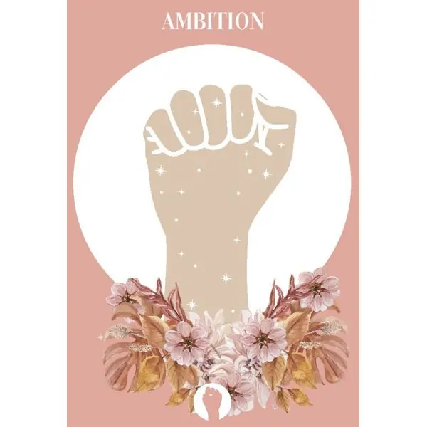 Ambitieuse - carte Ambition | Dans les Yeux de Gaïa