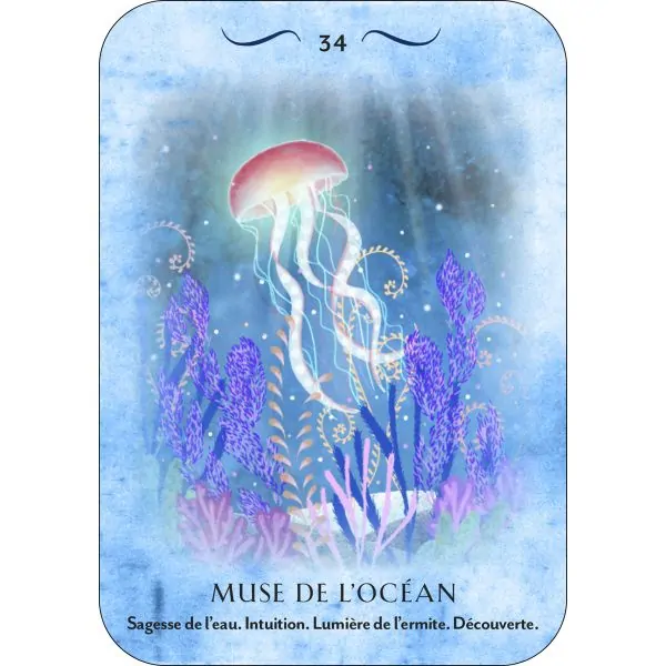 Carte "Muse de l'océan" de l'oracle de Magie Pure | Dans les Yeux de Gaia