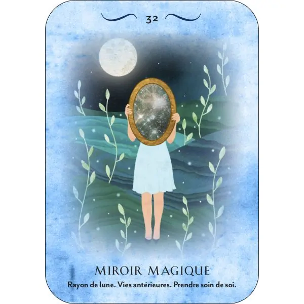 Carte "Miroir Magique" de l'oracle de Magie Pure | Dans les Yeux de Gaia