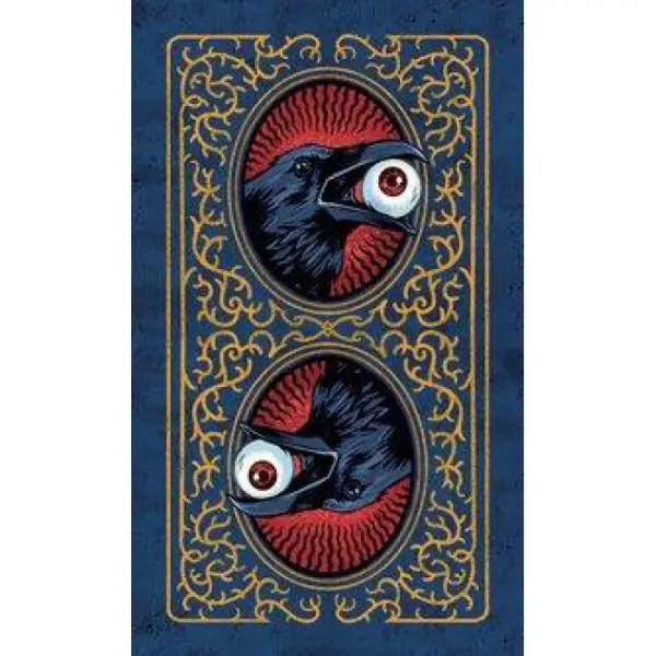 Edgar Allan Poe Tarot - Rose Wright & Eugene Smith - Dos de cartes | Dans les Yeux de Gaia