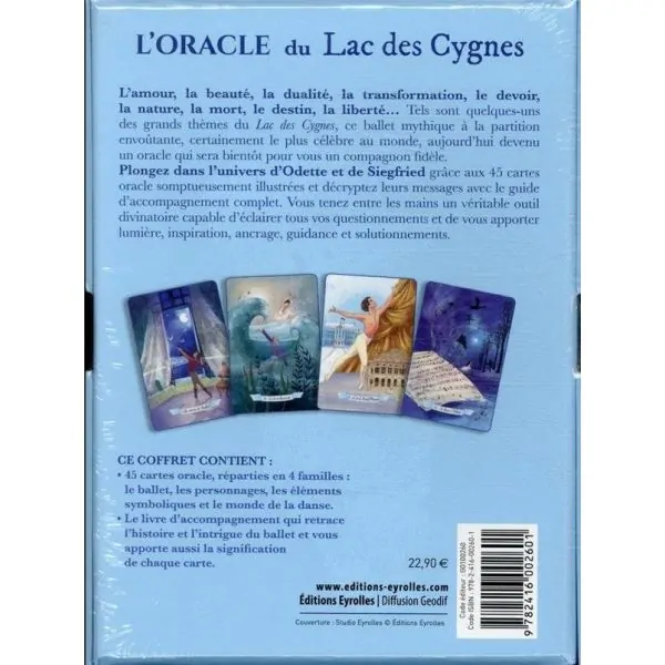Quatrième de couverture L'oracle du Lac des Cygnes | Dans les Yeux de Gaïa