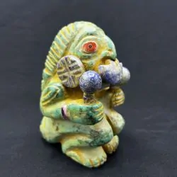 Figurine Pachamama en rituel