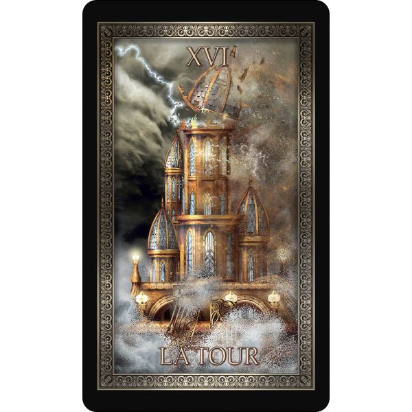 78 Cartes Super Luxe Tarot - Au Coeur du Jeu