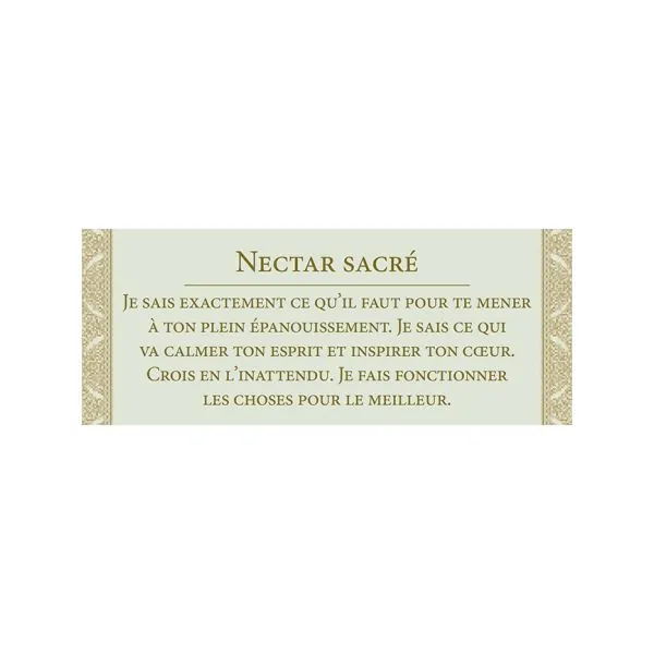 Le Petit Oracle de Kuan Yin - Alana Fairchild - Carte "Nectar Sacré" | Dans les Yeux de Gaia
