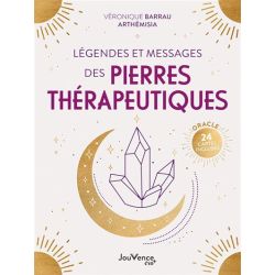 Légendes et Messages des Pierres Thérapeutiques 1 - Lithothérapie & Bien-être |Dans les Yeux de Gaïa - Couverture
