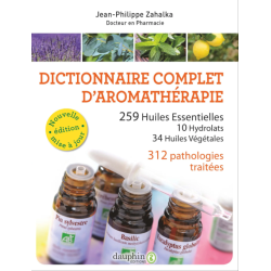 Dictionnaire complet d'aromathérapie - première de couverture | Dans les Yeux de Gaïa