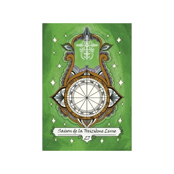 Carte "Saison de la treizième lune" de l'Oracle des Pythies Sacrées | Dans les Yeux de Gaia