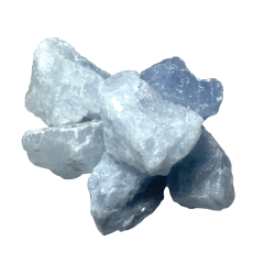 Calcite Bleue brute 1 - Lithothérapie & Minéraux |Dans les Yeux de Gaïa - Vue d'ensemble
