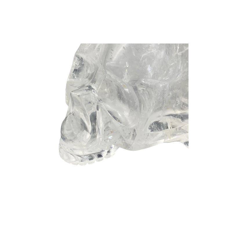 Crâne articulé en Cristal de Roche