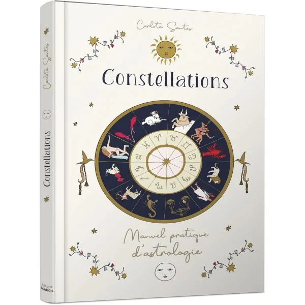 Constellations - Manuel pratique d'astrologie 2 - Livre |Dans les Yeux de Gaïa - Tranche