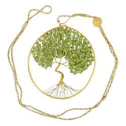 Collier artisanal arbre de vie  |Dans les Yeux de Gaïa