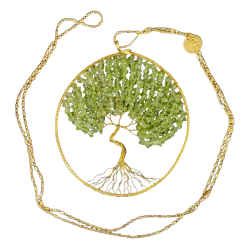 Collier artisanal arbre de vie |Dans les Yeux de Gaïa