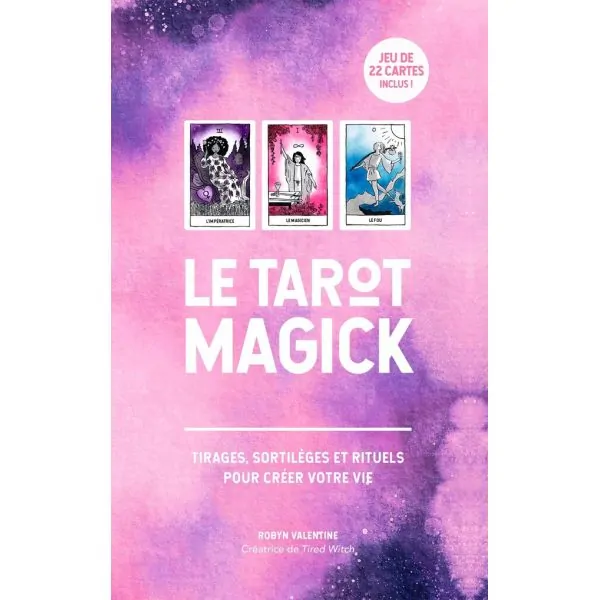 Le Tarot Magick - Coffret de face | Dans les Yeux de Gaïa