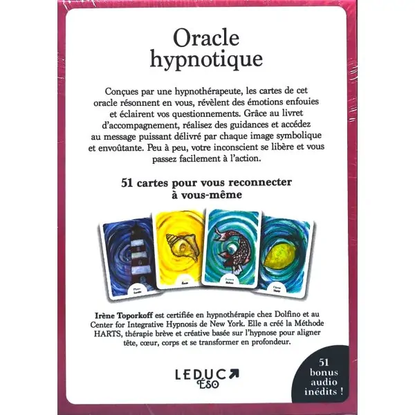 L'Oracle Hypnotique de dos | Dans le Yeux de Gaia