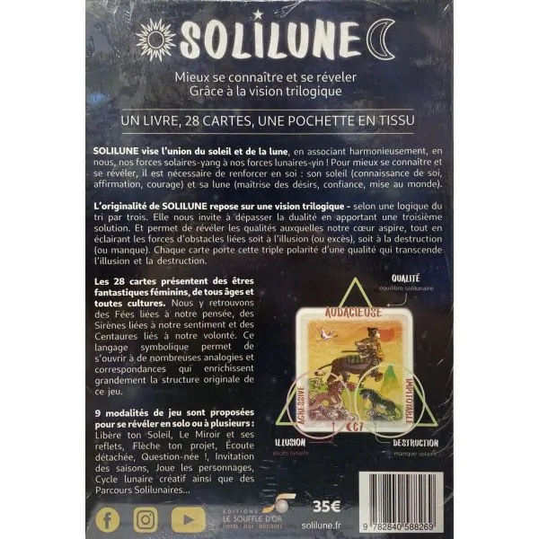 Solilune | Oracles Guidance / Développement Personnel | Dans les yeux de Gaïa