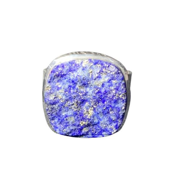 Bague en Lapis-Lazuli serti sur Argent 925 1 - Lithothérapie |Dans les Yeux de Gaïa