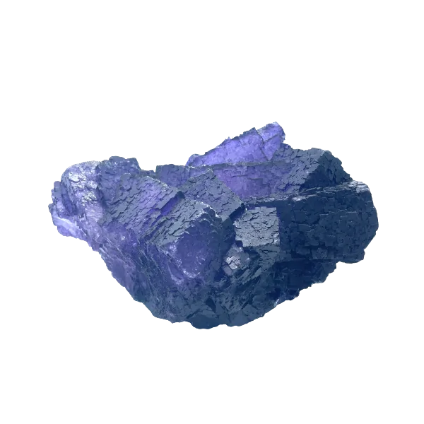 Fluorite violette brute de 4,1kg | Dans les Yeux de Gaïa