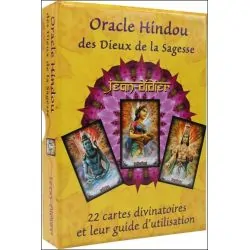 Oracle Hindou des Dieux de la Sagesse face | Dans les yeux de Gaïa