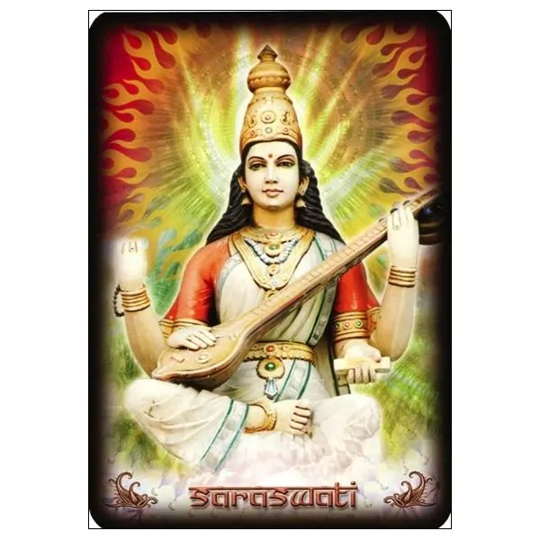 Oracle Hindou des Dieux de la Sagesse carte 2 | Dans les yeux de Gaïa