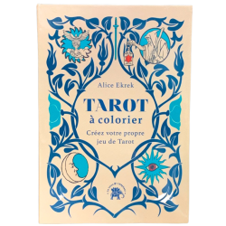Tarot à Colorier - Coffret de face | Dans les Yeux de Gaïa