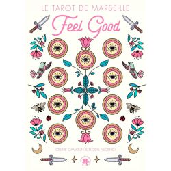 Le Tarot de Marseille Feel Good - Coffret de face | Dans les Yeux de Gaïa
