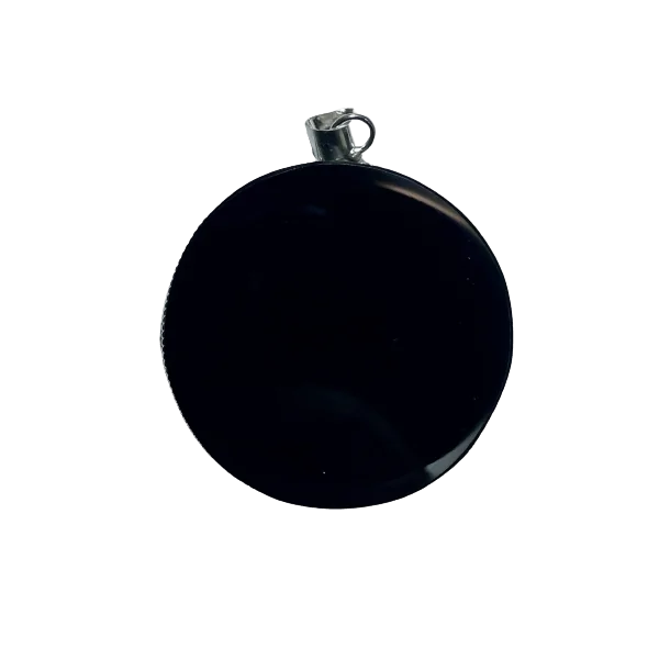 Pendentif Dragon en Obsidienne Noir 2 | Dans Les Yeux De Gaia
