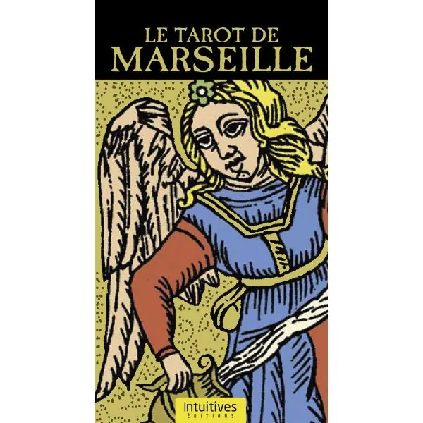 Le Tarot de Marseille - Coffret de dos | Dans les Yeux de Gaïa