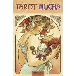 Tarot Mucha - Coffret de Face | Dans les Yeux de Gaïa