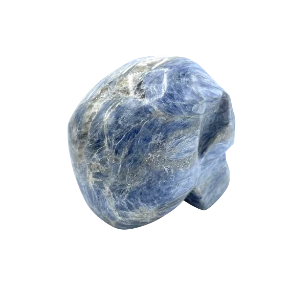 Crâne en Cyanite 6 | Dans les yeux de Gaïa