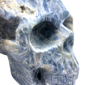 Crâne en cyanite 3 - Dans les Yeux de Gaïa