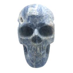 Crâne en Cyanite