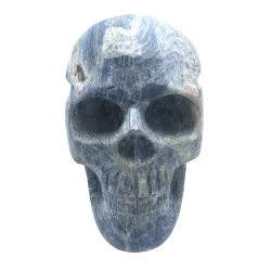 Crâne en cyanite - Dans les Yeux de Gaïa
