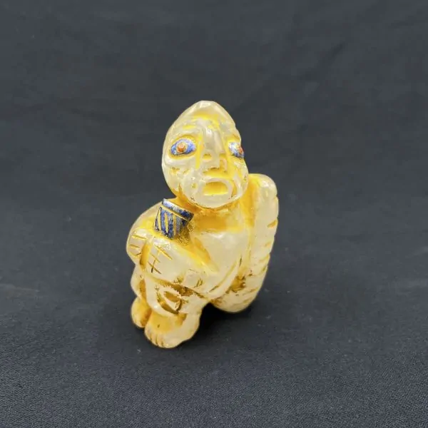 Figurine Péruvienne Ange, vue de profil | Dans les Yeux de Gaïa