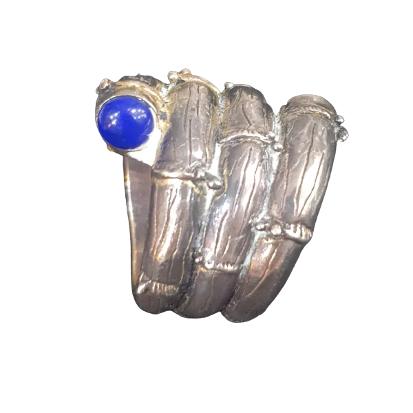 Bague en Lapis Lazuli spirale | Bijoux de créateurs | Dans les yeux de Gaïa