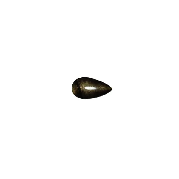 Galet en obsidienne dorée en forme de cabochon | Dans les Yeux de Gaïa 4