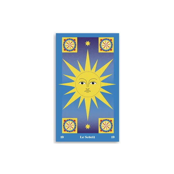 Carte "Le Soleil" de l'oracle des signes | Dans les Yeux de Gaia