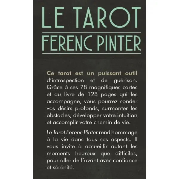 Coffret Tarot Ferenc Pinter verso| Dans les Yeux de Gaïa