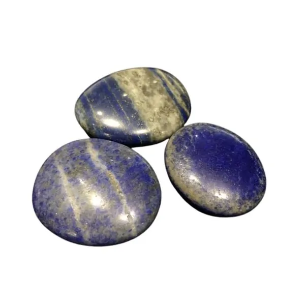 Galet Lapis-Lazuli Top 1 - Communication & Lithothérapie |Dans les Yeux de Gaïa - Vue d'ensemble 1