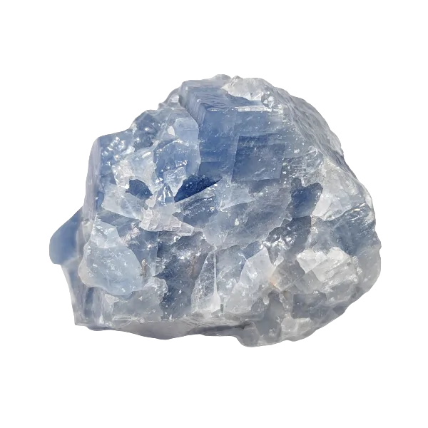 Calcite Bleue brute 2 - Lithothérapie & Minéraux |Dans les Yeux de Gaïa - Vue d'ensemble