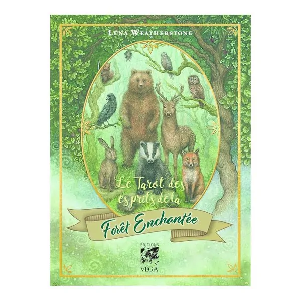 Le Tarot des Esprits de la Forêt Enchantée - couverture - Dans les Yeux de Gaïa.