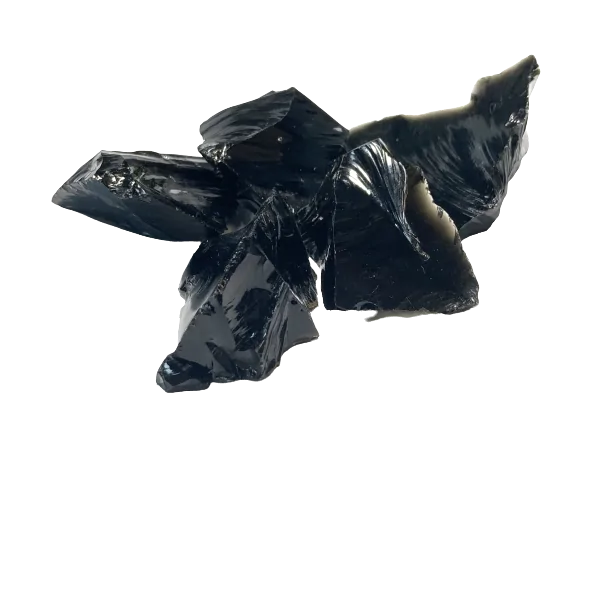 Obsidienne noire brute – ENAE Minéraux