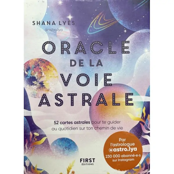 Oracle de la voie astrale - couverture| Dans les Yeux de Gaïa