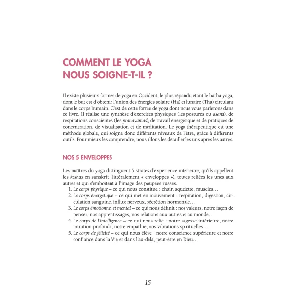 Ma Bible du Yoga santé 1| Dans les Yeux de Gaïa
