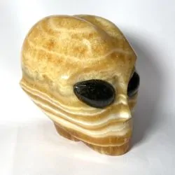Crâne Alien en Calcite...
