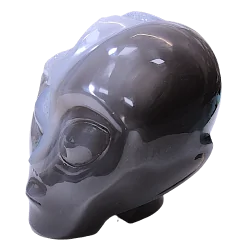 Crâne Alien en Agate