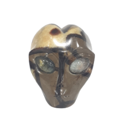 Crâne Alien en Septaria CA75