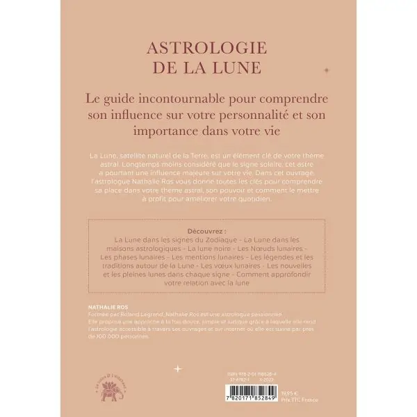 Astrologie de la Lune 7 - Secrets & Astres magiques - Nathalie Ros |Dans les Yeux de Gaïa - Résumé