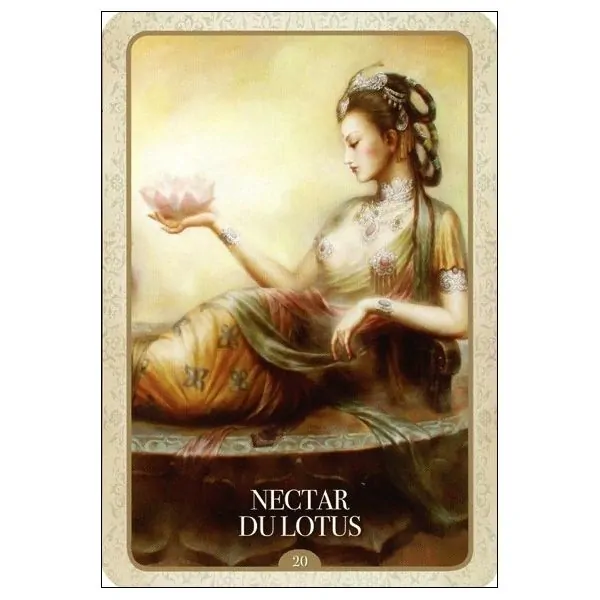 Oracle de Kuan Yin - Carte "Nectar du Lotus" | Dans les Yeux de Gaïa